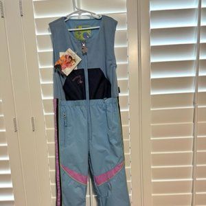 Obermeyer Girls I-Grow Ski/snow bib Overalls - Preschool Size 8